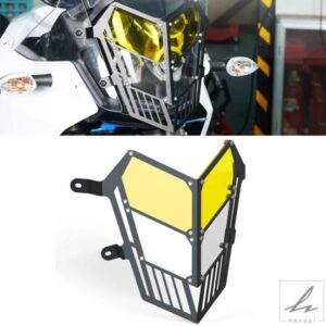 ヤマハ テネレ 700 XTZ700 T700 2019-2024 2020 - 23 用 バイク用ヘッドライトプロテクターカバー 部品 カスタムパーツ アクセサリー