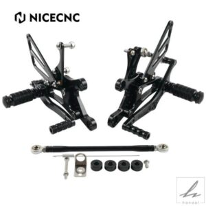 ヤマハ YZF-R6 R6 YZF R6 1999-2002 2000 2001 調整可能リアセット フットレスト フットペグ シフトロッド オートバイアクセサリー 部品 カスタムパーツ