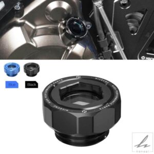 ヤマハ テネレ700 XTZ700 2019-2024 テネレ700 ワールドレイド スーパーテネレ XTZ1200 ES 2014-2023 MT-07用エンジンオイルフィラーキャッププラグ 部品 カ