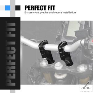 用 20MMハンドルバーライザー高さ調整クランプマウント YAMAHA XTZ700 T700 2019-2024 WORLD RAID 22用 部品 カスタムパーツ アクセサリー