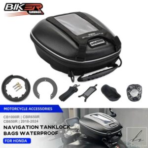 2025 CBR650R タンクバッグ ホンダ CB1000R CBR 2023 2024 オートバイナビゲーションラゲッジタンクロックレーシングバックパックアクセサリー 部品 カスタ