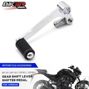 2023 YZFR3 左ギアシフトレバー YAMAHA MT-03 MT25 YZF R25 R3 シフターペダル トゥペグ オートバイアクセサリー 25 2014+ 部品 カスタムパーツ