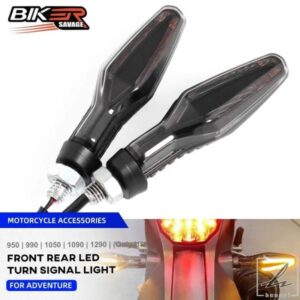 2025 ウィンカー LED ライト アドベンチャー 950 990 1050 1090 1290 スーパーアドベンチャー R/S/T 2002+ オートバイ用 点滅インジケーターランプ 部品 カ