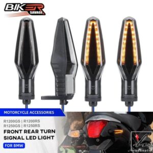 2024 BMW R1200GS R1250RS R1250R R1250GS LC ADV R1250 R1200 R/RS/GS LEDウィンカーライトオートバイフロント/リアインジケーター 部品 カスタムパーツ