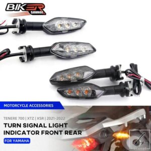 2024年式 ヤマハ TENERE700 XSR700 WR250 R/X YBR 125 250 V-MAX 1700 用 オートバイ用 LED ウィンカーライト フラッシャーインジケーターアクセサリー 部品
