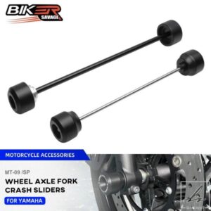 2024 MT09 リアフロントホイールアクスルフォーククラッシュスライダー ヤマハ MT-09 MT-09 SP オートバイアクセサリー ホイールハブ 防止 部品 カスタムパ