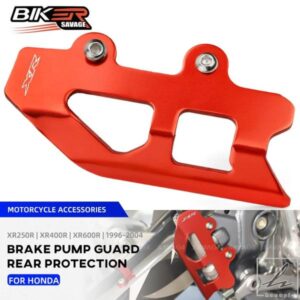 リアブレーキポンプガード HONDA XR 250R 400R 650R XR250R XR400R XR600R ダートバイクパーツカバー オートバイアクセサリー 部品 カスタムパーツ