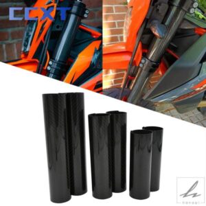 汎用 160MM 178MM 202MM 225MM 248MM カーボン フロントフォークガード ラップカバー ほとんどのモトクロス ダートバイク オートバイ部品用 部品 カスタムパ