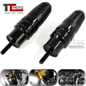 2個 オートバイクラッシュパッド 排気スライダー クラッシュプロテクター KAWASAKI Z1000 Z1000SX SX 2013 - 19用 部品 カスタムパーツ アクセサリー