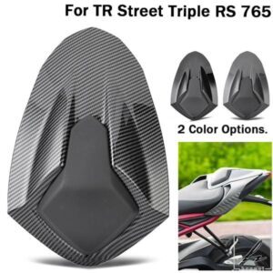 リアピリオンシートカバー テールセクション フェアリングカウル トライアンフ ストリートトリプル 765 RS 765RS 2020 - 23用 部品 カスタムパーツ