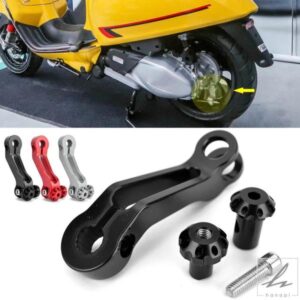 2016-2023 VESPA SPRINT PRIMAVERA 50 150 125 LXV VXL S 150用リアブレーキロッカーアームブラケットレバーカバーオートバイアクセサリー 部品 カスタムパ