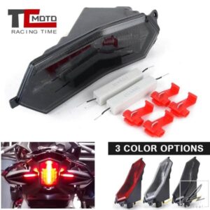 ヤマハ YZF-R1 2015-2021 YZF-R6 2017-2021 リアブレーキテールライト ヤマハ YZF R1 R6 YZFR1 YZFR6 用オートバイ LED テールライト 部品 カスタムパーツ