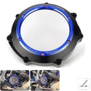 ヤマハ YZ450F 2003-2009 WR450F 2003-2015 YZ WR 450F エンジンクラッチケースガード用クリアクラッチカバー 部品 カスタムパーツ アクセサリー