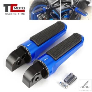 ヤマハ YZF-R1 YZFR6 YZFR1 YZF-R6 YZF R1 R6 R1M オートバイアクセサリー リアパッセンジャーフットレスト フットレストペグ リアペダル 部品 カスタムパー