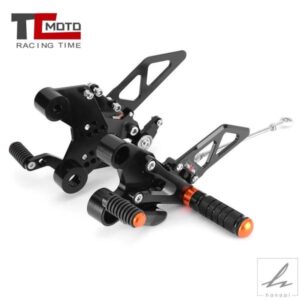 調整ライダーオートバイフットレストリアセットリアフットペグフットレストKTM DUKE 790 DUKE DUKE790 2018 - 22 23用 部品 カスタムパーツ アクセサリー