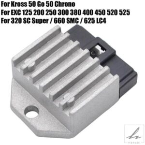 レギュレーター レクチファイアー GO 50 KROSS 50 EXC 125 200 250 300 380 400 450 520 525 / 620 SC SUPER 625 LC4 660 SMC 50311034000に適合 部品 カス