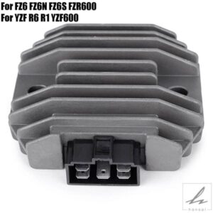 ヤマハ YZF R1 R6 FZ6 FZ6N FZ6S YZF600 FZR600 T-MAX 500 TDM850 XVS400 DS400 V-STAR用レギュレーター レクチファイア 部品 カスタムパーツ アクセサリー
