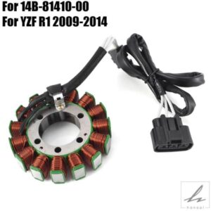 ヤマハ YZF R1 2009 - 2014 2010 - 13 14B-81410-00 YZFR1 YZF-R1 オートバイジェネレーターコイルマグネトステーターコイル 部品 カスタムパーツ