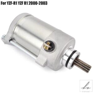 ヤマハ YZF-R1 2000 - 2003 2001 2002 5JJ-81890-00 5PW-81890-00 5PW-81890-01 5PW-81890-02 / YZF R1 YZFR1 用スターターモーター 部品 カスタムパーツ
