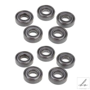 10個 12MM X 28MM X 8MM 6001Z シールド深溝ラジアルボールベアリング 部品 カスタムパーツ アクセサリー