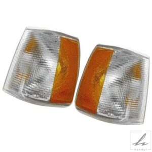 1ペア ウィンカーコーナーライトランプ 左右 1990-1995 ボルボ 940 960 740 カースタイリング交換用 13696091 VO2520105 部品 カスタムパーツ アクセサリー