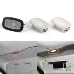 車内フロントサンバイザー メイクアップランプ メイクアップミラー 読書灯 メルセデスベンツ CES GLCクラス W205 W213 0009069504 部品 カスタムパーツ