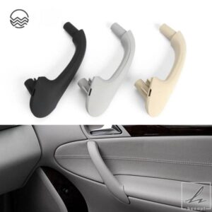 メルセデスベンツ Cクラス W203 C200 C220 C250 C300用 左右車内ドアハンドル プルハンドルキャリアカバー付き 部品 カスタムパーツ アクセサリー