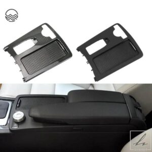 車内センターコンソールローラーブラインドカバーウォーターカップホルダー収納メルセデスCクラスW204 S204 EクラスW212 S212用 部品 カスタムパーツ