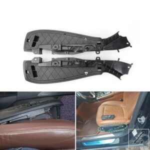 車用フロントシートサイドブラケット プラスチックトラックレールカバーサポート BMW 5 M5 GT6 X5 X6 7 F10 F11 F15 F16 F01 F02 F07 G12 G30用 部品 カスタ