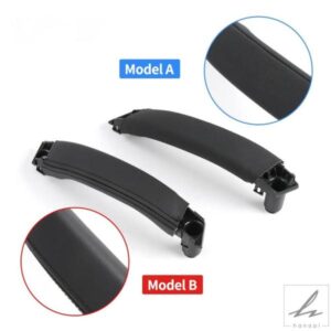 ランドローバー ディスカバリー スポーツ 2015 - 19 LR076161 用 車内ドア用レザープルハンドル 交換品 4個 部品 カスタムパーツ アクセサリー