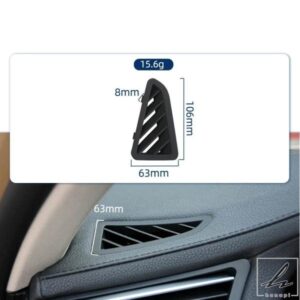 車側エアコン吹き出し口カバートリムフレームステッカー BMW 7シリーズ F01 F02 2008-2015 51459172959 51459172960 部品 カスタムパーツ アクセサリー