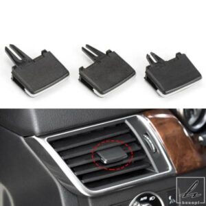 メルセデスベンツ W166 W292 車用 フロントリアエアコン フロントA/C エアベントアウトレットタブクリップリペアキット パーツ ML GLE GLS 部品 カスタムパ