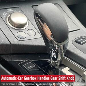 トヨタ カローラ ヤリス RAV4 カムリ ハイランダー用 レザー オートマチックトランスミッション カーギアシフトノブ レクサス LS400 LX570 RX350用 部品 カ