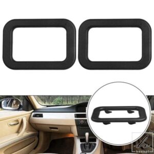 2個入り ドアハンドルトリム 車内ドアハンドルトリム BMW E30 E24 E23 E28 Z1 635CSI M6 51211876043用 部品 カスタムパーツ アクセサリー