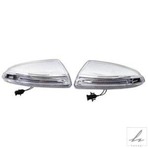 車用左+右 LED バックミラー ウィンカーライト メルセデスベンツ ビアノ VITO W639 W204 S204 A2048200721 A2048200821用 部品 カスタムパーツ アクセサリー