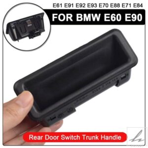 車用リアドアブートスイッチトランクハンドル BMW 1 3 5 X1 X5 X6 シリーズ E82 E88 E90 E91 E93 E60 E61 E84 E70 E71 51247118158 部品 カスタムパーツ