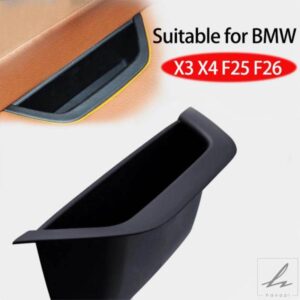 車用オートインテリアインナードアハンドルプルトリム対応収納ボックス BMW F25 F26 X3 X4 2011-2017 LHDRHD用 部品 カスタムパーツ アクセサリー