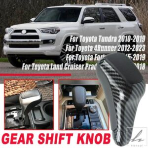 車用ギアシフトノブレバー ハンドボール トヨタ 4RUNNER TRD TUNDRA 2010-2019/TACOMA 2011-2019/LAND CRUISER PRADO FJ150 2009-2018用 部品 カスタムパー
