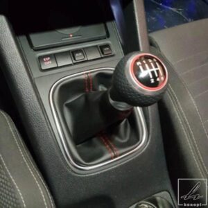 車用ギアシフトノブレバーペン 5 6速ブーツカバー ゲイター VW フォルクスワーゲン ゴルフ 5/6 MK5/6 シロッコ2009 オクタヴィア用 部品 カスタムパーツ