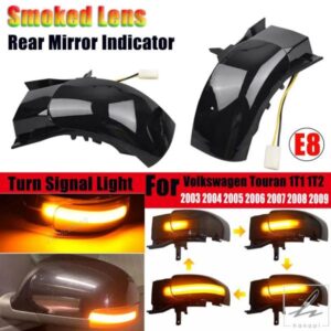 ダイナミックウィンカー LED ウィンカーライト サイドランプ ペア 矢印 ミラーインジケーター VW TOURAN 1T1 1T2 2003 - 2009 カーアクセサリー 部品 カスタ