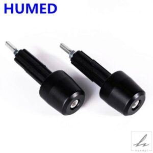汎用 7/8インチ 22MM ハンドルバーエンドグリップ ウェイト級振動低減グリッププラグ 450RR 321RR GS125 250 125CC用 部品 カスタムパーツ アクセサリー