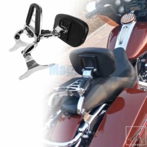 多目的ドライバー/ライダー/パッセンジャーバックレストシシーバー ハーレー ツーリング 1997-2008 ロードキング ストリートグライド エレクトラ ウルトラ C