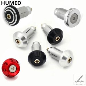 1ペア 14-18MM ヴィンテージ オートバイ アルミハンドルバーグリップ バーエンドスライダー CNC ハンドルバー グリップキャップ プラグスライダー 部品 カス