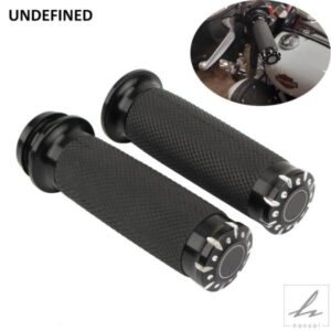 25MM オートバイハンドルグリップ 電子スロットルハンドグリップ ハンドルバー ハーレー ツーリング ストリートグライド ロードグライド ソフテイル ダイナ
