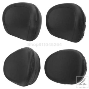 汎用バイクバックレストリアパッセンジャーシーシーバークッションパッドモトクロスアクセサリーハーレーホンダヤマハスズキカワサキ用 部品 カスタムパーツ