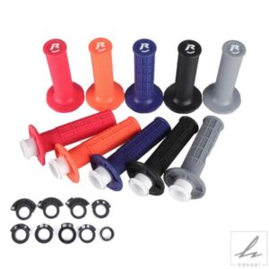 汎用ハンドルバーグリップ ジェルブレーキハンドル ラバー スナップオンカム付き KTM EXC CRF YZF KXL 7/8インチ オフロード バイク ダートバイク用 部品 カ