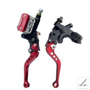 22MMブレーキクラッチポンプマスターシリンダーハンドルオートバイレバーハンドルバー油圧クラッチアクセサリーATV電動モト用 部品 カスタムパーツ