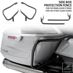 2023 2024 ハーレー ツーリング CVO ロードグライド FLTRXSE ストリートグライド FLHXSE 用 オートバイ用リアサドルバッグガードブラケットバー 部品 カスタ