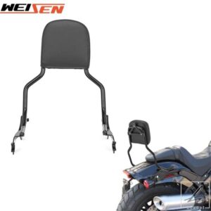 2018-2024年式ハーレー ファットボブ FXFB ファットボブ 114 FXFBS モデル用 16.5インチ リアパッセンジャー用シーシーバーバックレスト アクセサリー 部品