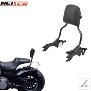 2018-2024年式ハーレー ファットボブ FXFBファットボブ 114 FXFBSモデル用 16.5インチ リアパッセンジャーシシーバー バックレストアクセサリー 部品 カスタ